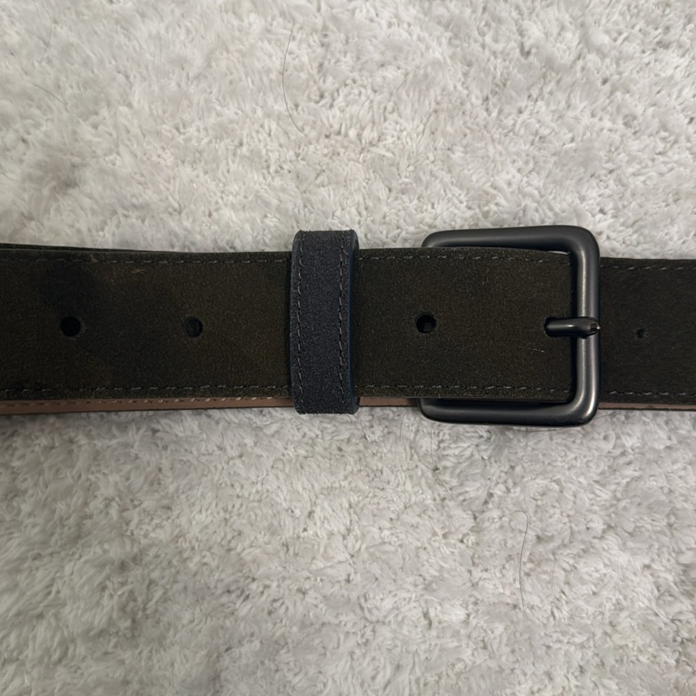 Original Penguin Camo Suede Belt 42” - Picture 3 of 4